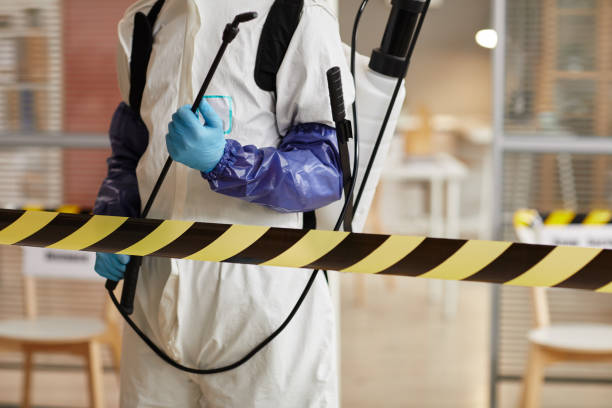 Professional Unattended Death Cleanup technician working in Sanborn, NY